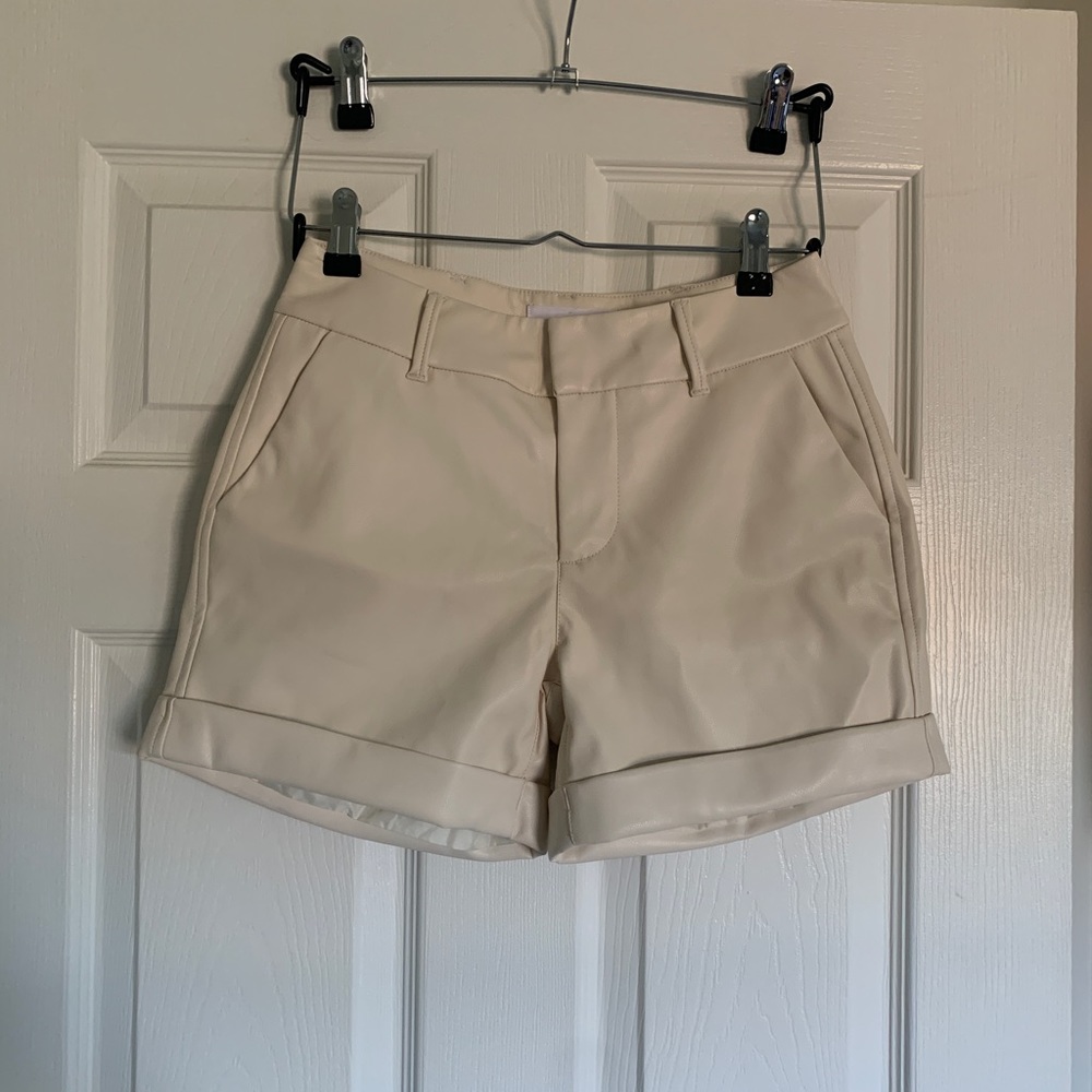 Dear John faux leather shorts!!